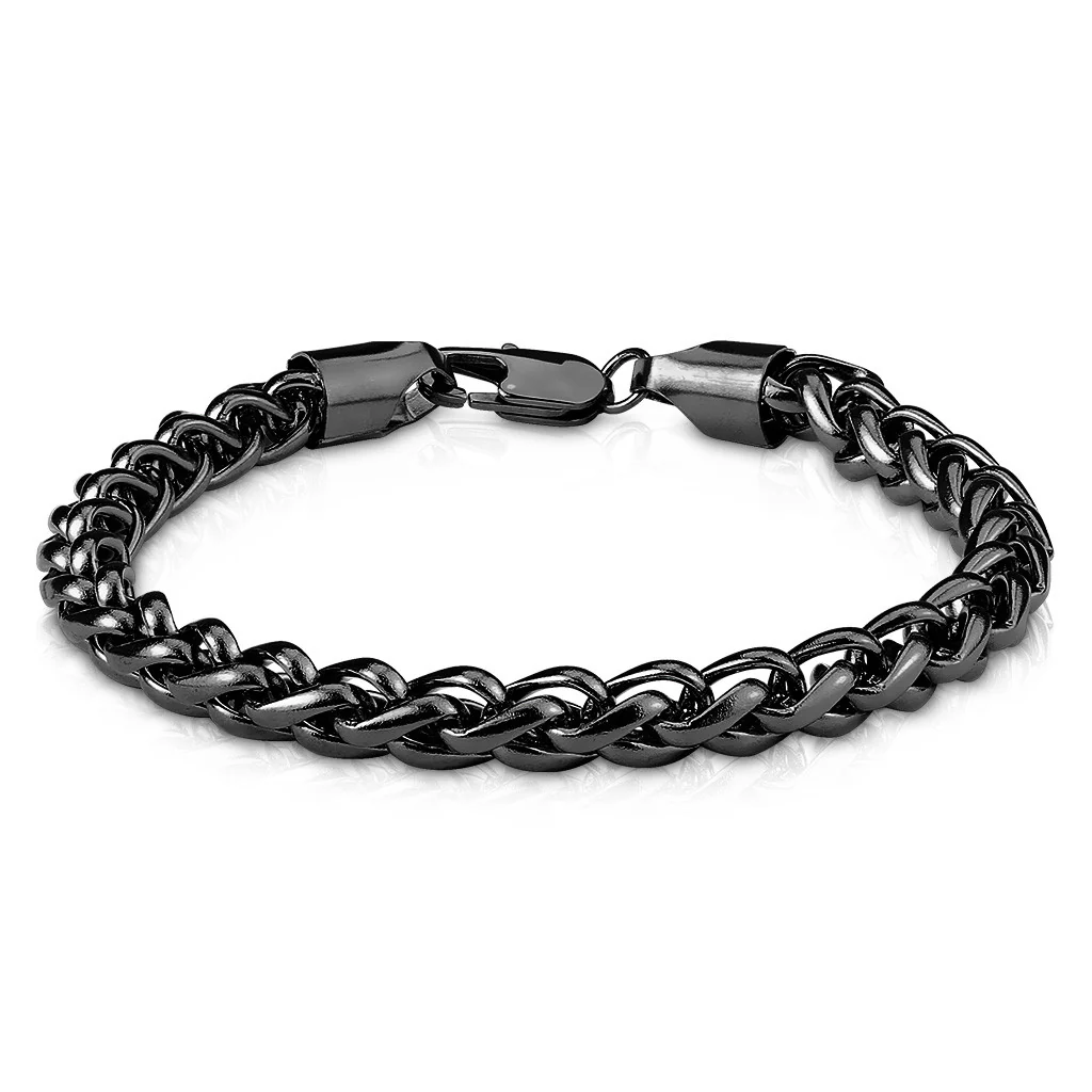 Round Spiga Chain Stainless Steel Bracelets - Image 7